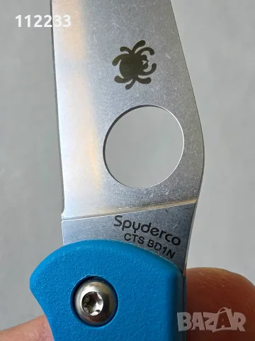 Spyderco Charisma Blue Lightweight, снимка 6 - Ножове - 56213413