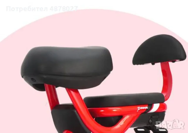 Електрически велосипед motor9 48V12AH – Максимална скорост 45 км/ч, 500W мотор, вакуумни гуми, бял/ч, снимка 3 - Велосипеди - 55838208
