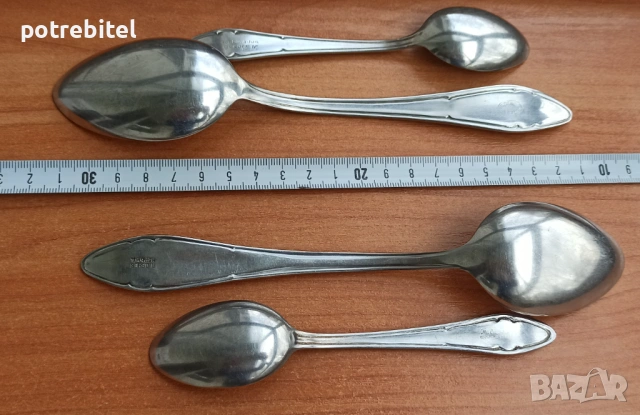 Прибори хранене П.Денев -от 70те г. на ХХ век, снимка 8 - Прибори за хранене, готвене и сервиране - 53472949