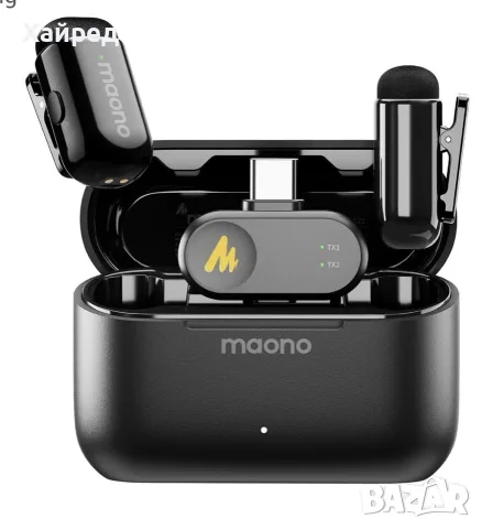 Нови Maono Wave T1 Mini – Безжичен мини микрофон с AI шумопотискане
