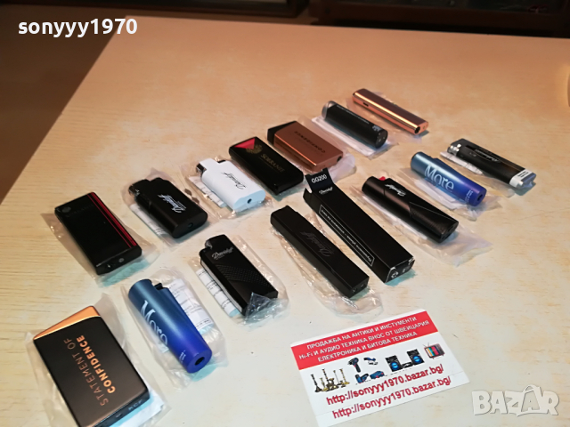 SOBRANIE-DAVIDOFF-МАРКОВИ МЕТАЛНИ ЗАПАЛКИ 1504221102, снимка 3 - Запалки - 36464480