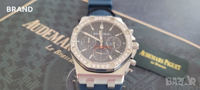 Дамски часовник AUDEMARS PIGUET quartz 37mm батерия клас 5А+, снимка 3 - Дамски - 34773752