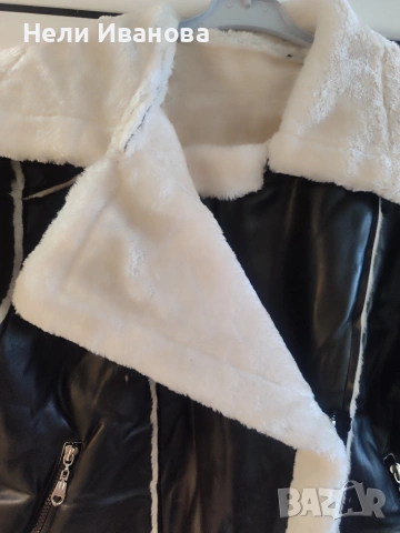 кожено яке, снимка 2 - Якета - 53125018