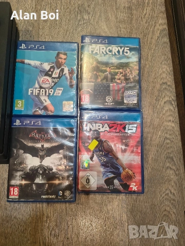 PlayStation 4 Pro + 4 игри, снимка 3 - PlayStation конзоли - 53252344
