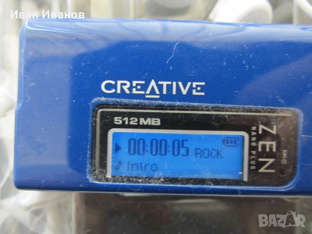 CREATIVE ZEN NANO PLUS 512MB MP3 Player МП3 Плеър, снимка 8 - MP3 и MP4 плеъри - 53747426