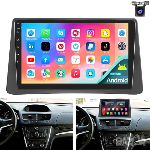 Мултимедия, Двоен дин, за Opel Mokka 1, Андроид,  2 Дин, плеър, с Android, Навигация, Opel Mokka 1