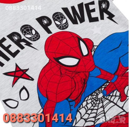 Пижама Спайдермен , снимка 2 - Детски пижами - 39453288