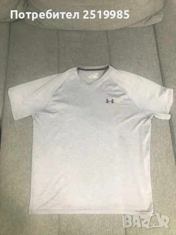Сива тениска Under Armour - Размер Л