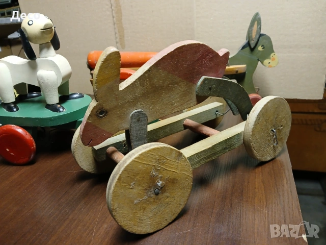 Стари дървени играчки., снимка 2 - Колекции - 53354363