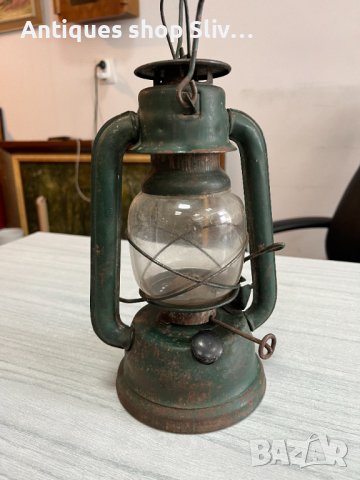 Стар газен фенер / лампа. №4181, снимка 2 - Антикварни и старинни предмети - 41304469