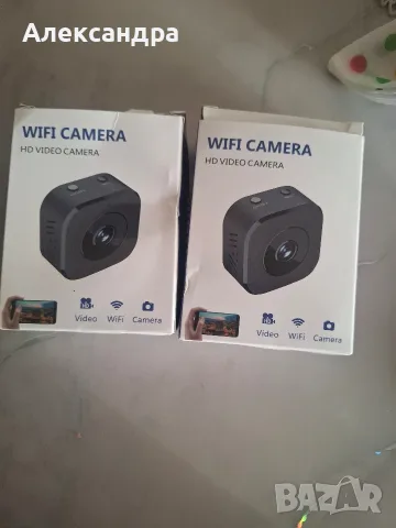 Мини WiFi Камера HD - Безжична Шпионска Камера с Телефон 