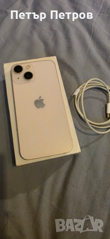 iPhone 13mini  Pink 128GB 77% battery КОМПЛЕКТ-ОТЛИЧЕН!, снимка 2 - Apple iPhone - 52483101