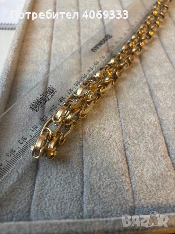 Златен ланец 41 гр 14к 64см, снимка 5 - Колиета, медальони, синджири - 53574663