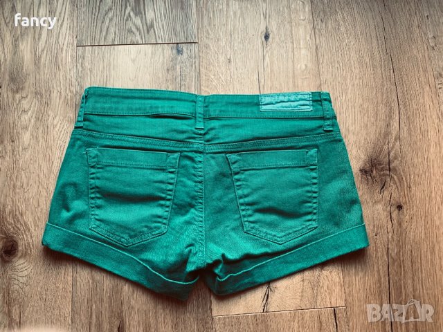 Залени къси панталонки Mango, снимка 3 - Къси панталони и бермуди - 33785590