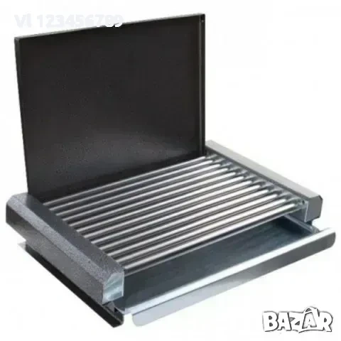 Електрическа скара Крис 2400W, без капак,неръждаеми тръби