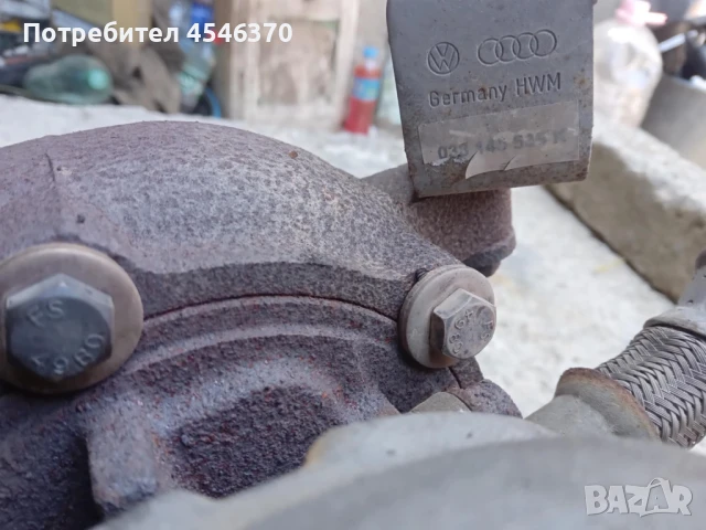 Турбо за Волксваген Голф 5 1.9 дизел 105к.с 2006г вкс, снимка 8 - Части - 51167790