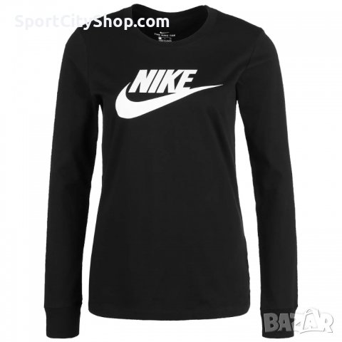 Дамска блуза Nike Sportswear Long-Sleeve T-Shirt BV6171-010, снимка 1 - Суичъри - 36229932