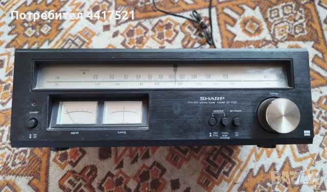 SHARP ST-1122 /стерео тунер/ 