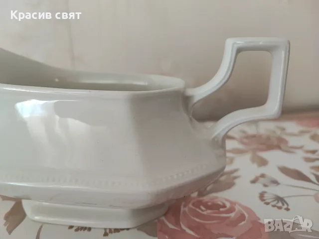 Сосиера английски порцелан, снимка 2 - Аксесоари за кухня - 55949723