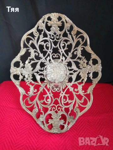 Винтидж фруктиера на столче , снимка 2 - Антикварни и старинни предмети - 51196754