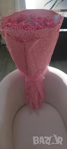 букет от сапунени рози, снимка 2 - Изкуствени цветя - 53536035