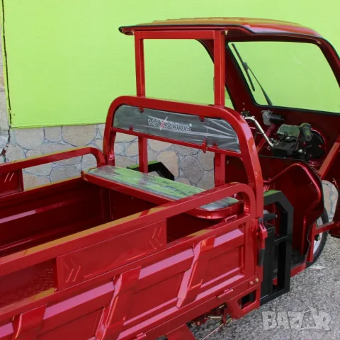 Селскостопанска товарна електрическа триколка 2000W с покрив, 600 кг товар, 60V, 45Ah, снимка 7 - Мотоциклети и мототехника - 55844393