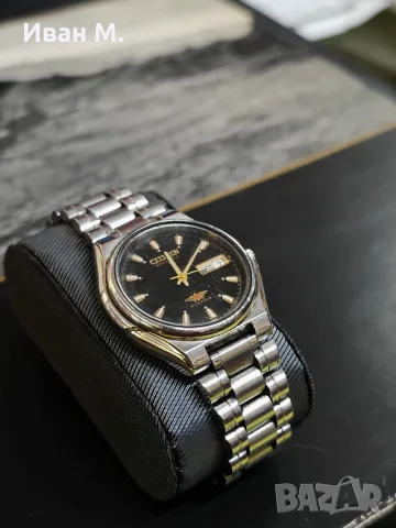 Механичен мъжки автоматичен часовник Citizen Eagle 7 , снимка 3 - Мъжки - 56394118