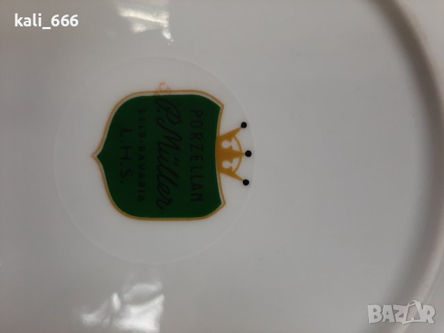 Порцеланов сервиз за торта внос от Холандия , снимка 10 - Сервизи - 41643982