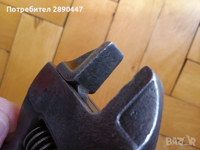 Стар американски раздвижен ключ, снимка 7 - Ключове - 53065377