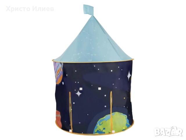 Детска Палатка за игра светеща в тъмното Розова Синя, снимка 4 - Други - 51595718