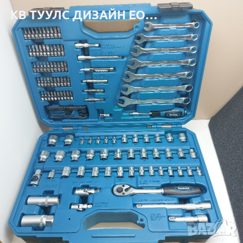 ПРОМОЦИЯ.Комплект с инструменти Makita 120 части, снимка 3 - Други инструменти - 44621232