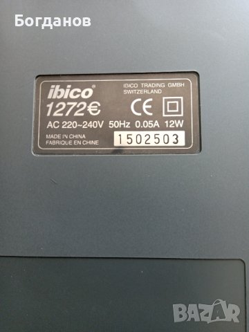 IBICO 1272E НАСТОЛЕН КАЛКУЛАТОР С ДИСПЛЕЙ И ПРИНТЕР 12 РАЗРЯДА НА ЕКРАНА КАТО НОВ, снимка 10 - Други - 41650960