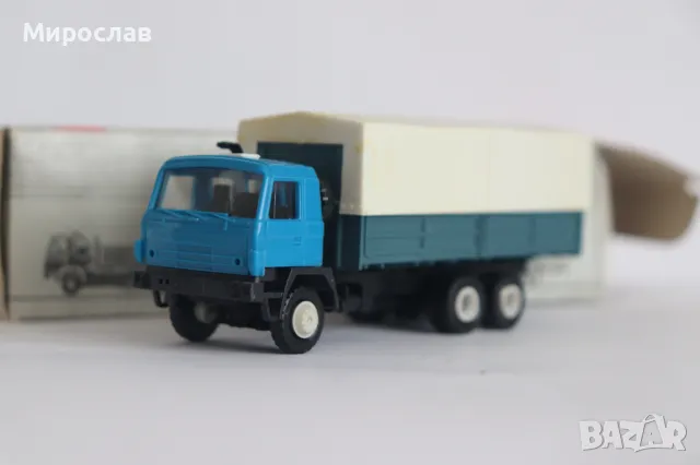 MAB MOBILE H0 1/87 TATRA КАМИОН МОДЕЛ ТИР ИГРАЧКА, снимка 4 - Колекции - 49209695