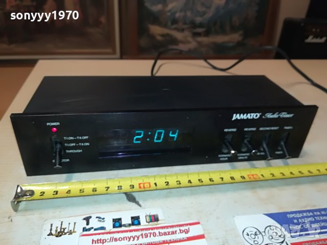 JAMATO-AUDIO TIMER-ВНОС SWISS 0406230937L, снимка 10 - Ресийвъри, усилватели, смесителни пултове - 40950982