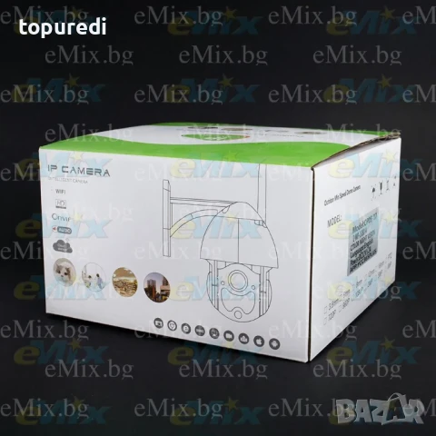 БЕЗЖИЧНА WIFI КАМЕРА, 17 LED ДИОДА, снимка 7 - IP камери - 50723662