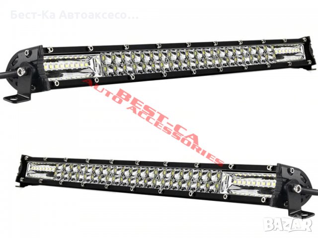7D лед бар led bar 99,4 см. 360W бяла светлина подходящ за: Offroad, ATV, SUV, бусове, камиони и дру, снимка 1
