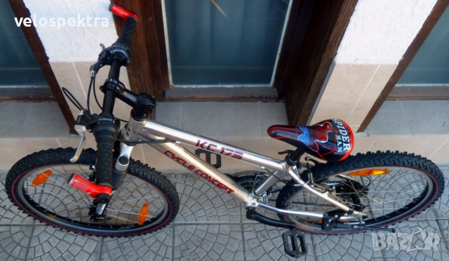 Цайкъл Концепт ! 24 цола капли ! Преден амортисьор ! Алуминиев !, снимка 4 - Велосипеди - 52231007