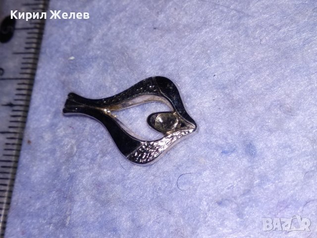 СТИЛЕН ИЗИСКАН СРЕБЪРЕН АРТ ПЕНДАНТ МАРКОВО СРЕБРО 925 ФИНО АЖУРНО БИЖУ МЕДАЛЬОН 32130, снимка 11 - Колиета, медальони, синджири - 40502119