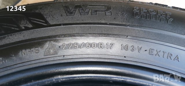 225/60R17 грайфер 7мм-№666, снимка 7 - Гуми и джанти - 34743648