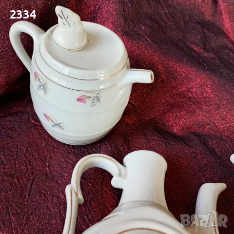 Чайници порцелан, снимка 4 - Антикварни и старинни предмети - 51830625