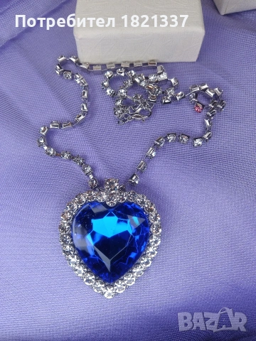 Медальон Сърцето на океана, снимка 3 - Колиета, медальони, синджири - 53387614