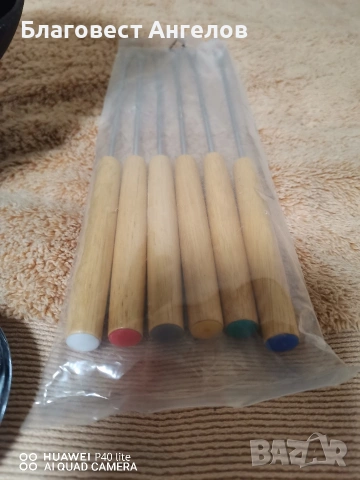 Чугунено фондю за 6 души , снимка 5 - Чаши - 53623079