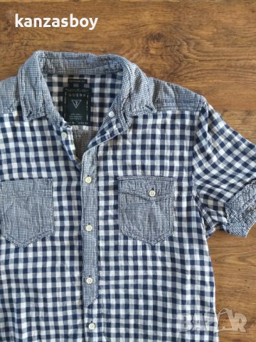 guess - страхотна мъжка риза М КАТО НОВА, снимка 7 - Ризи - 41926771