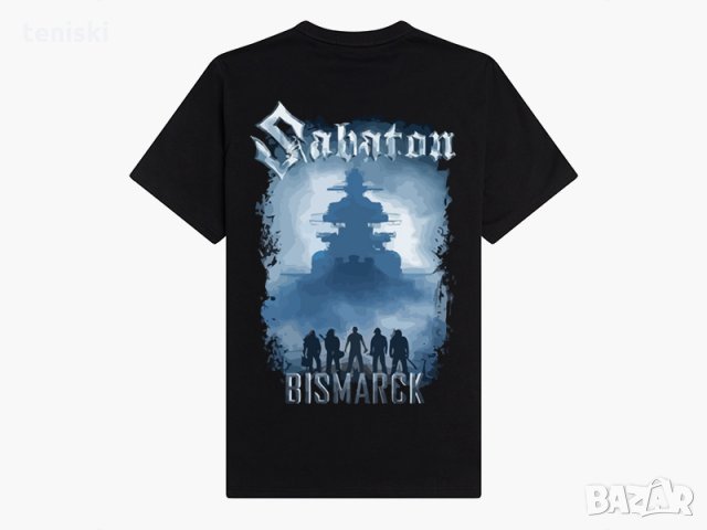 Тениски Sabaton 7 модела,всички размери, снимка 3 - Тениски - 34403907