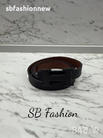 Hermes тънък колан еко кожа, снимка 2 - Колани - 52702529