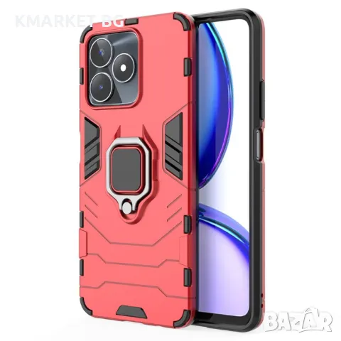 Realme Note 50 4G Удароустойчив PC + TPU Finger Ring Калъф и Протектор, снимка 2 - Калъфи, кейсове - 47730515