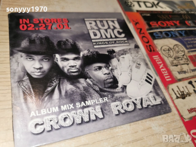 RUN DMC-ORIGINAL CD 0203261835, снимка 4 - CD дискове - 53684398
