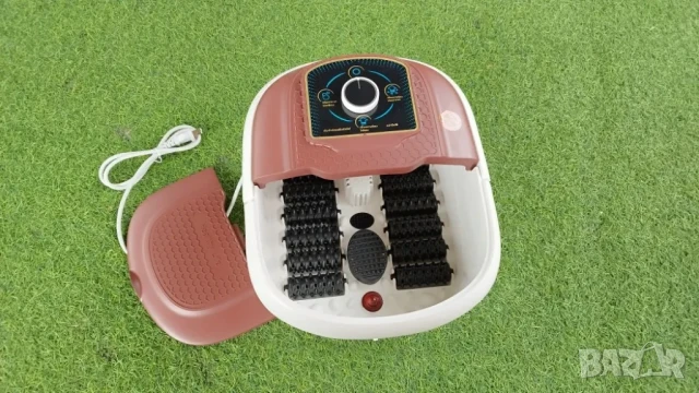 Воден нагряващ масажор за крака плюс педикюр