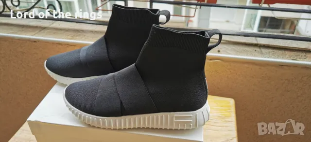 Маркови дамски маратонки / сникърси тип чорап FESSURA - 37 номер., снимка 3 - Маратонки - 49687036