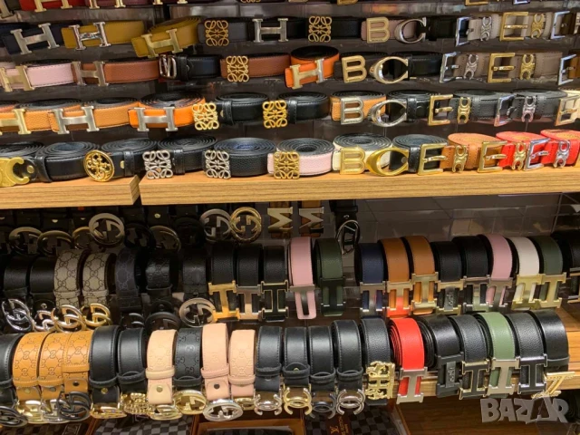 колани от естествена кожа в кутия hermes pinko gucci guess 